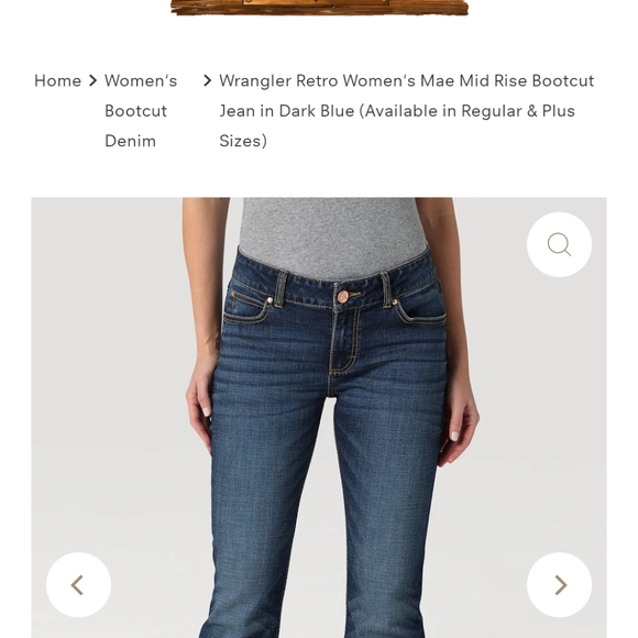 NWT Wrangler Retro Rae Mid Rise Jeans - Picture 2 of 12